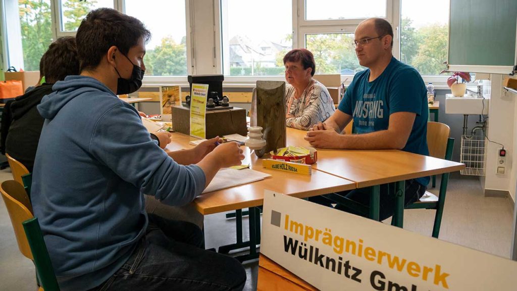 Ausbildungsmesse 2021 in der Oberschule Gröditz
